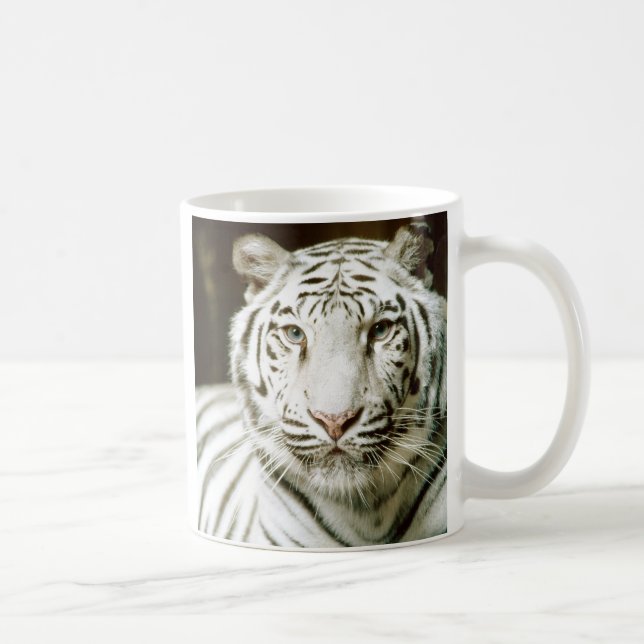 Taza De Café Tigre blanco (Derecha)