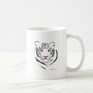 Taza De Café Tigre blanco