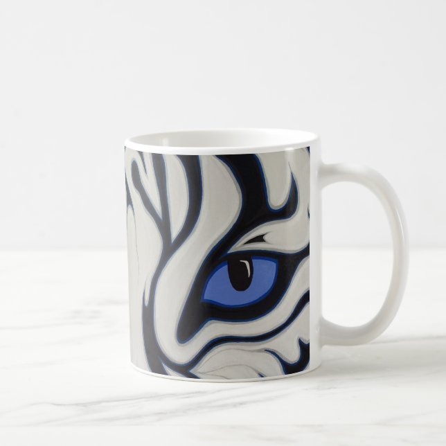 Taza De Café Tigre blanco (Derecha)