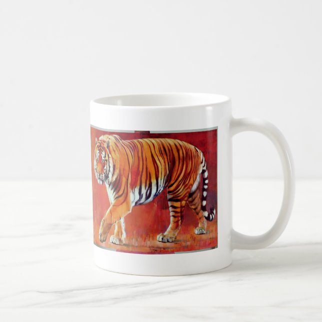 Taza De Café Tigre de Bengala (Derecha)