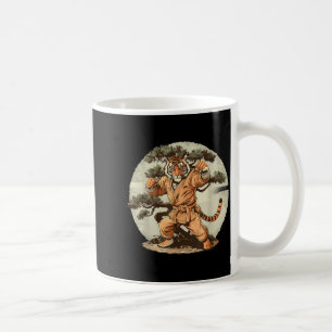 Taza De Café Tigre de Karate Bonsai Jiu-Jitsu MMA Taekwondo