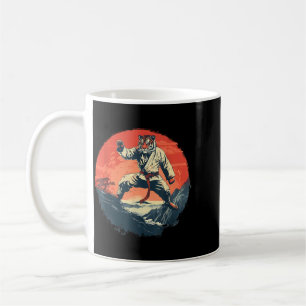 Taza De Café Tigre de Kickboxing Naturaleza Kickboxing Taekwond