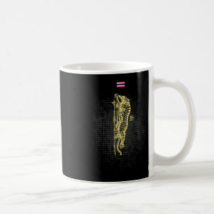 Taza De Café Tigre de Muay Thai - Cultura de Kickboxing Tatuaje