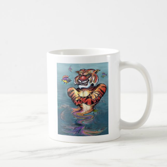 Taza De Café Tigre del mar (Derecha)