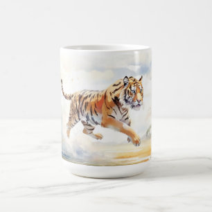 Taza De Café Tigre en acción 2