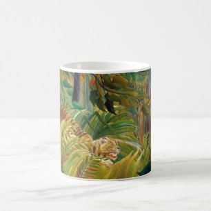 Taza De Café Tigre en tormenta tropical, Rousseau
