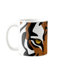 Tigre, Gato Salvaje sobre Negro