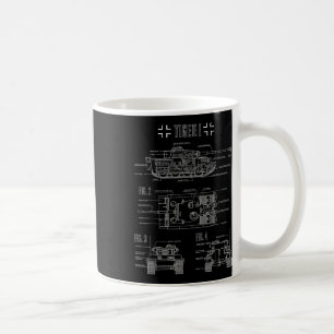 Taza De Café Tigre I de Ingeniería del Depósito Alemán de la Se