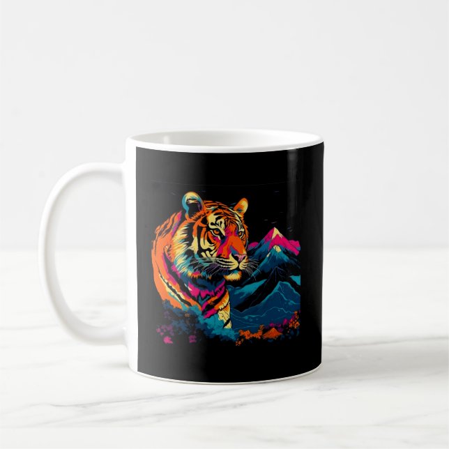 Taza De Café Tigre japonés (Izquierda)
