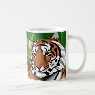 Taza De Café Tigre rayado