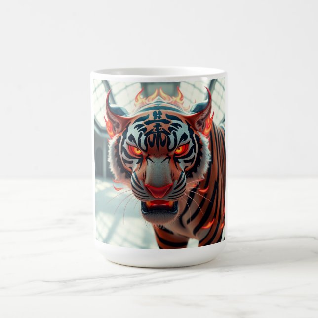 Taza De Café Tigre Salvaje (Centro)