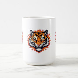 Taza De Café Tigre Silencioso – Precisión y Poder