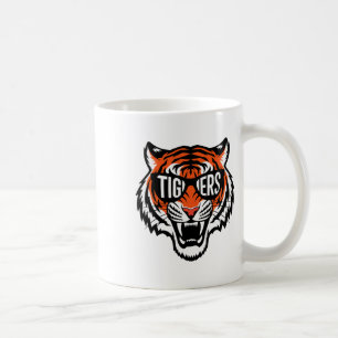 Taza De Café Tigres Vintage Deportes Nombre Diseño Hombres Muje