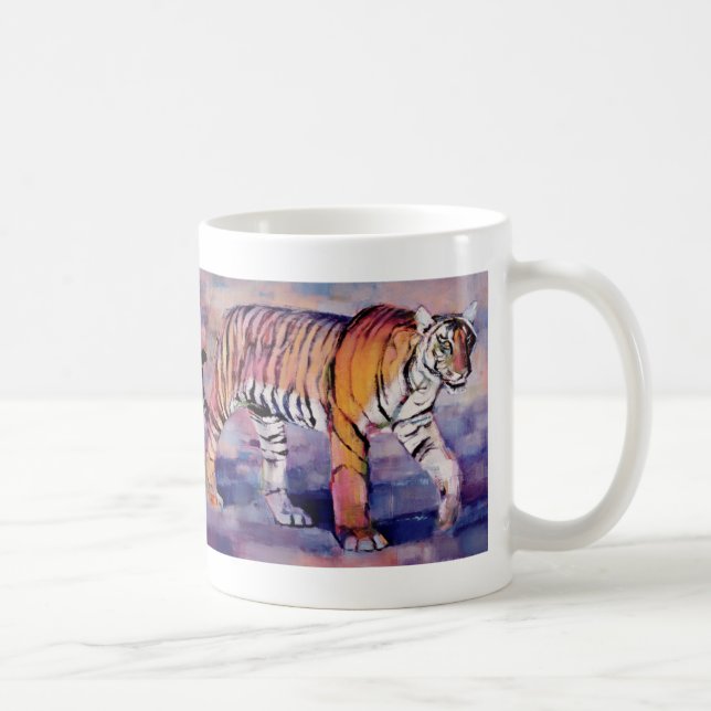 Taza De Café Tigresa Khana la India 1999 (Derecha)
