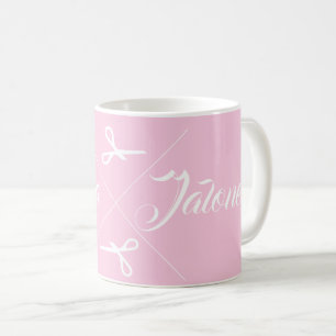 Taza De Café Tijeras modernas con el pelo estilista de la conch