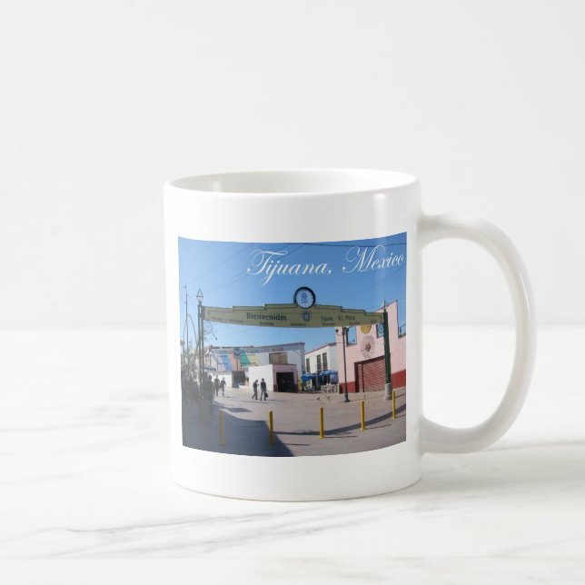 Taza De Café Tijuana México (Derecha)