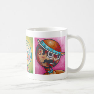 Taza de café - Tik-Tok, pedazos, Jack Pumpkinhead