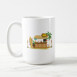 Taza De Café Tiki Bar Mug