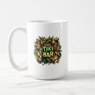 Taza De Café Tiki Bar Mug