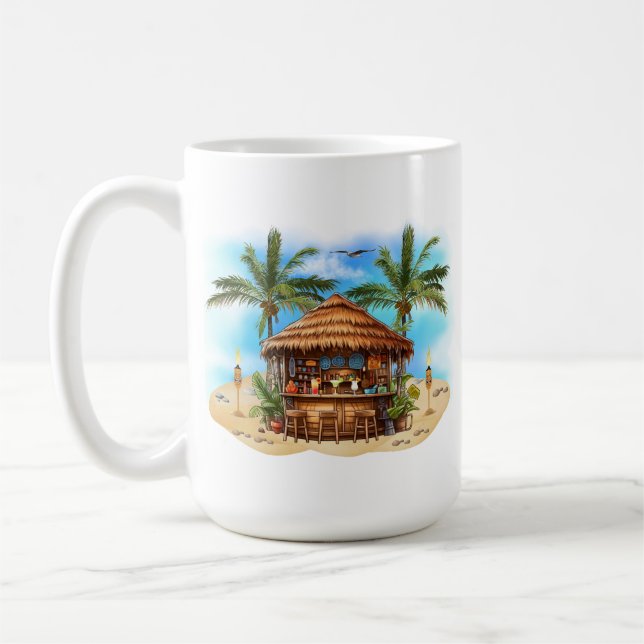 Taza De Café Tiki Bar Mug (Izquierda)