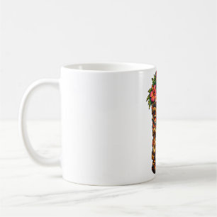 Taza de café Tiki de piedra de lava