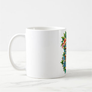 Taza de café Tiki de viña de laguna