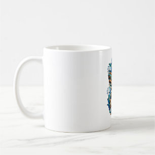Taza de café Tiki Glacier Wave