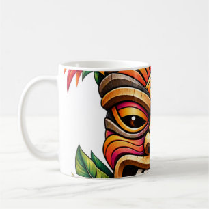 Taza de café Tiki Hibiscus Sunset