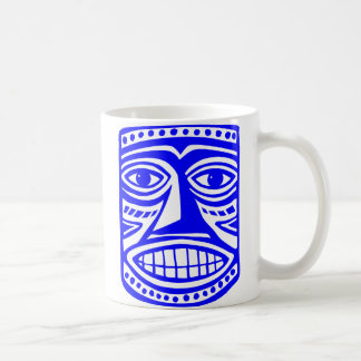 Taza De Café Tiki Toby - Azul