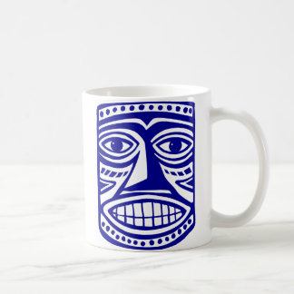 Taza De Café Tiki Toby - Azul oscuro