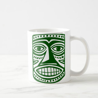 Taza De Café Tiki Toby - Dk Green