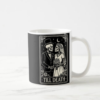 Taza De Café Till Death Skeleton Love Couples Gothic Wedding Br