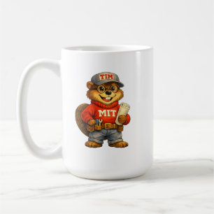 Taza De Café Tim el Castor – Mascota inspirada en Ghibli
