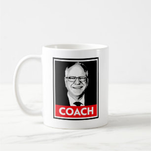 Taza De Café Tim Walz COACH