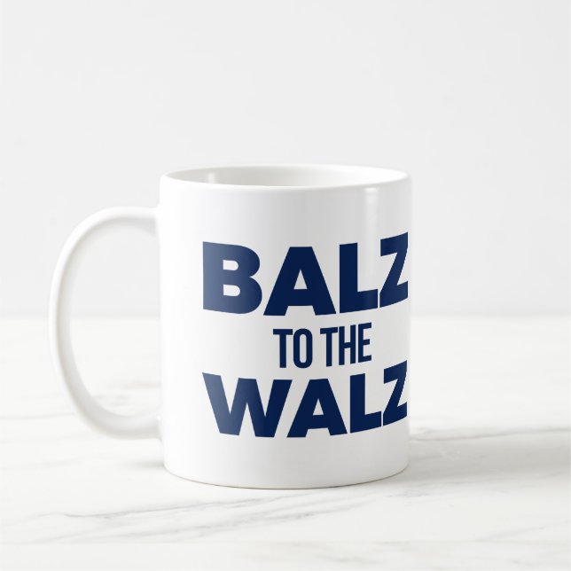 Taza De Café Tim Walz Fan Club (Izquierda)