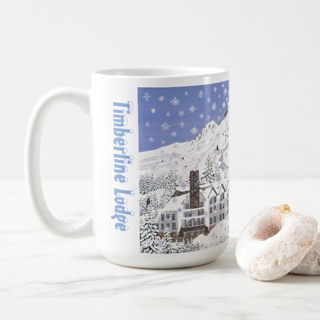 Taza De Café Timberline Lodge (Con donut)