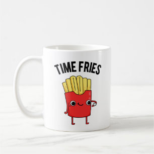 Taza De Café Time Fries Funny French Fries Pun