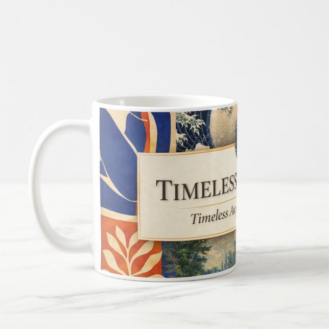 Taza De Café Timeless Art Studio (Izquierda)