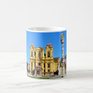 Taza De Café timisoara romania iglesia domo emblema de unirii s