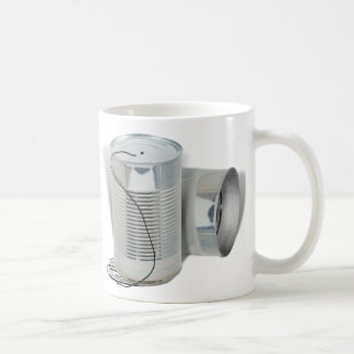 Taza De Café Tin Can Phone (¿Puedes oírme AHORA?)