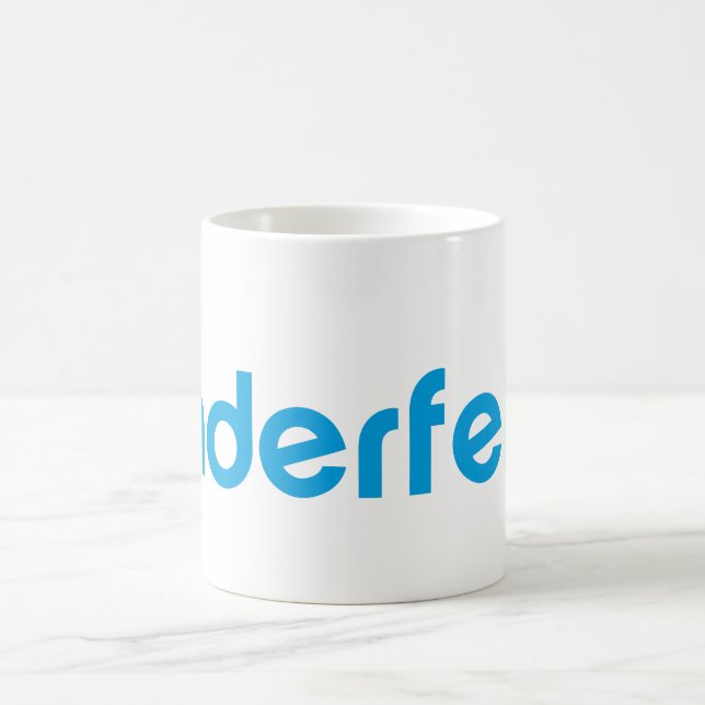 Taza De Café Tinderfella con el texto grande (Centro)