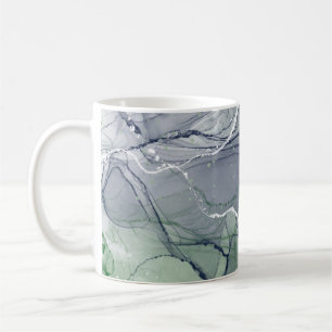 Taza De Café Tinta de alcohol verde
