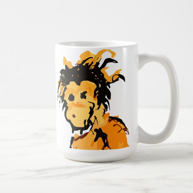 Taza De Café tinta de mono (Derecha)