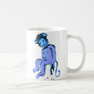 Taza De Café tinta de mono emo