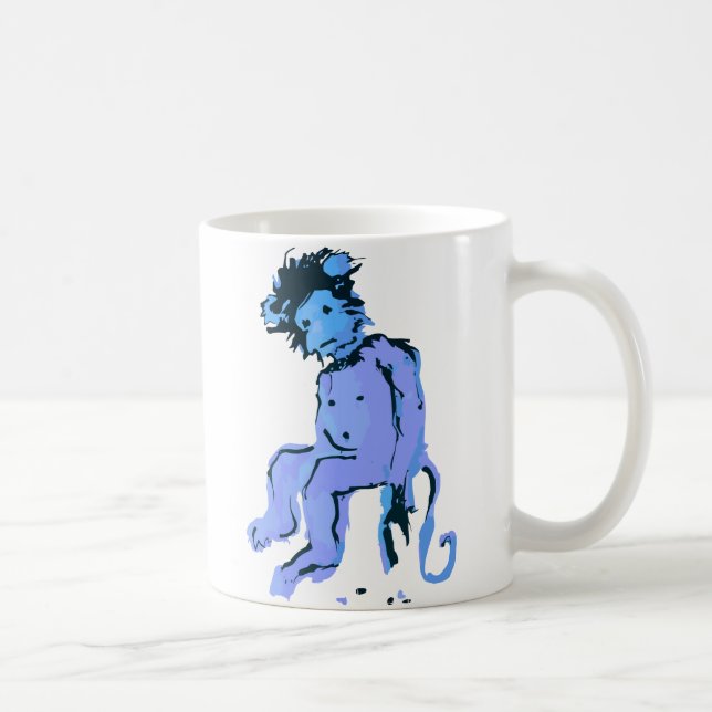 Taza De Café tinta de mono emo (Derecha)