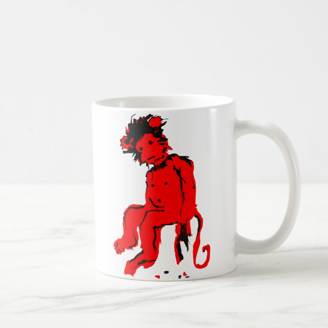 Taza De Café tinta de mono emo (Derecha)