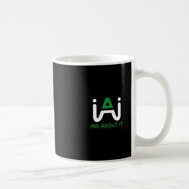 Taza De Café Tinta sobre ella (Derecha)