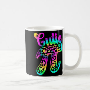 Taza De Café Tinte ligado divertido pastelito 3,14 símbolo del