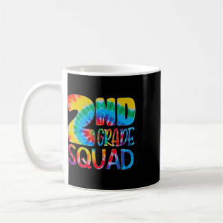 Taza De Café Tinte Tie Cuadrilla de Segundo Grado Maestro Estud