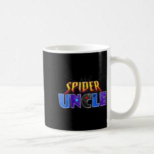 Taza De Café Tío Araña Diseño Día del Padre Familia Combinada
